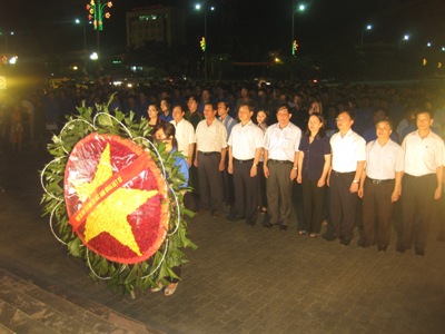 Hưng Yên tổ chức thắp nến tri ân các anh hùng liệt sỹ